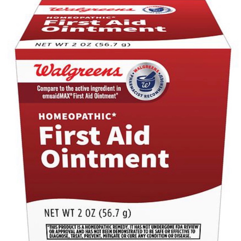 Walgreens Homeopathic First Aid Ointment